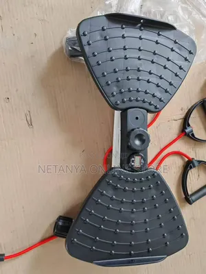 Waist Twisting Machine With Resistance Belts