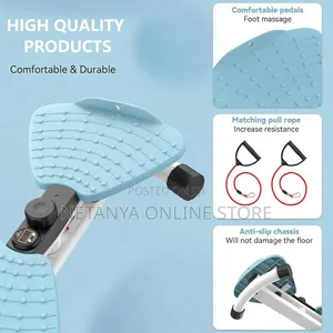 Waist Twisting Machine With Resistance Belts