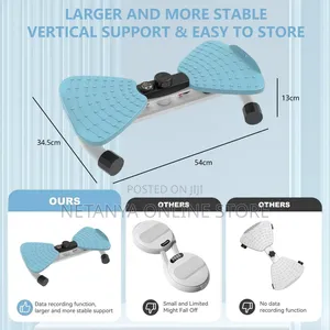 Waist Twisting Machine With Resistance Belts
