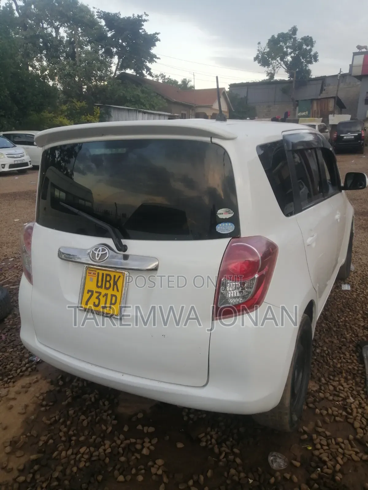 Toyota Ractis 2008 White