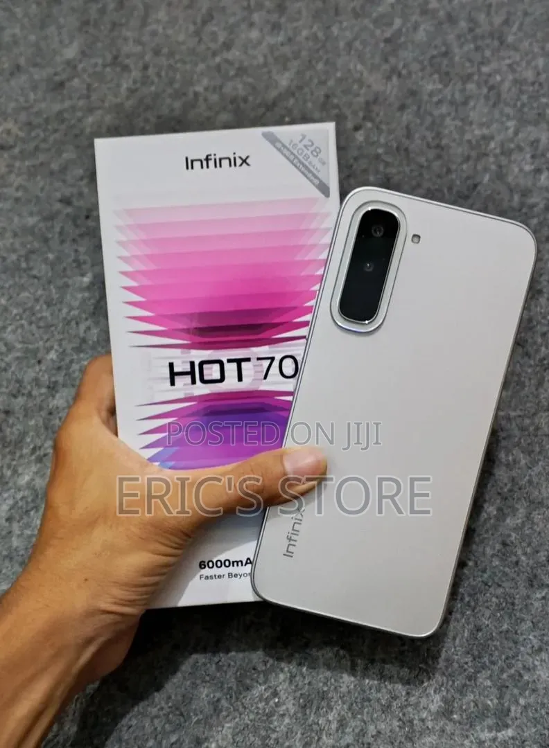 New Infinix Hot 70 256 GB Silver