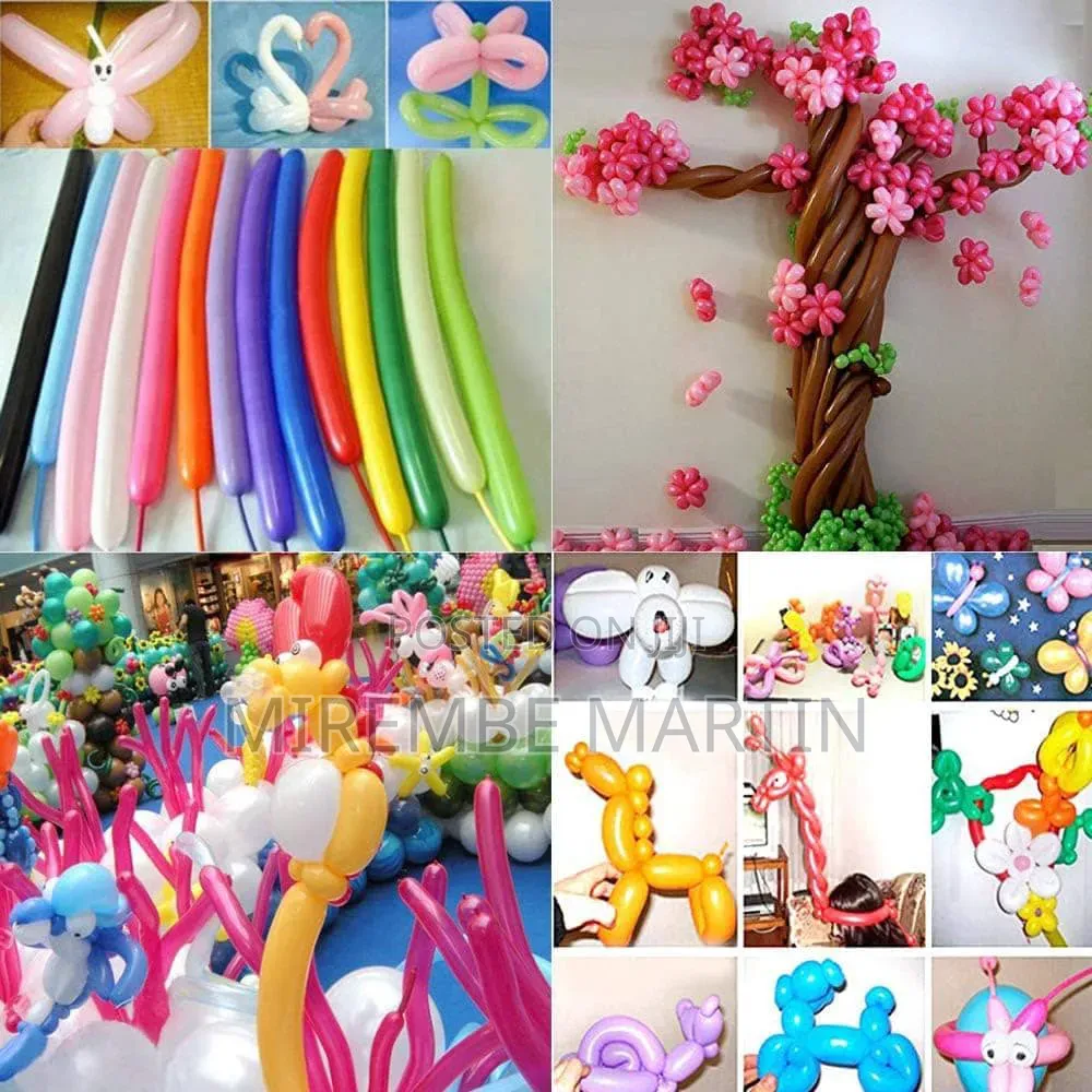 100 PCS Pipe Balloons With Hand Pump |
