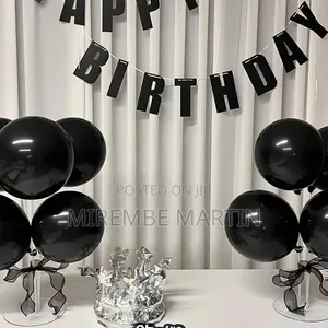 Black Balloons 12 Inch,Yellow Latex Balloons for Birthday Party