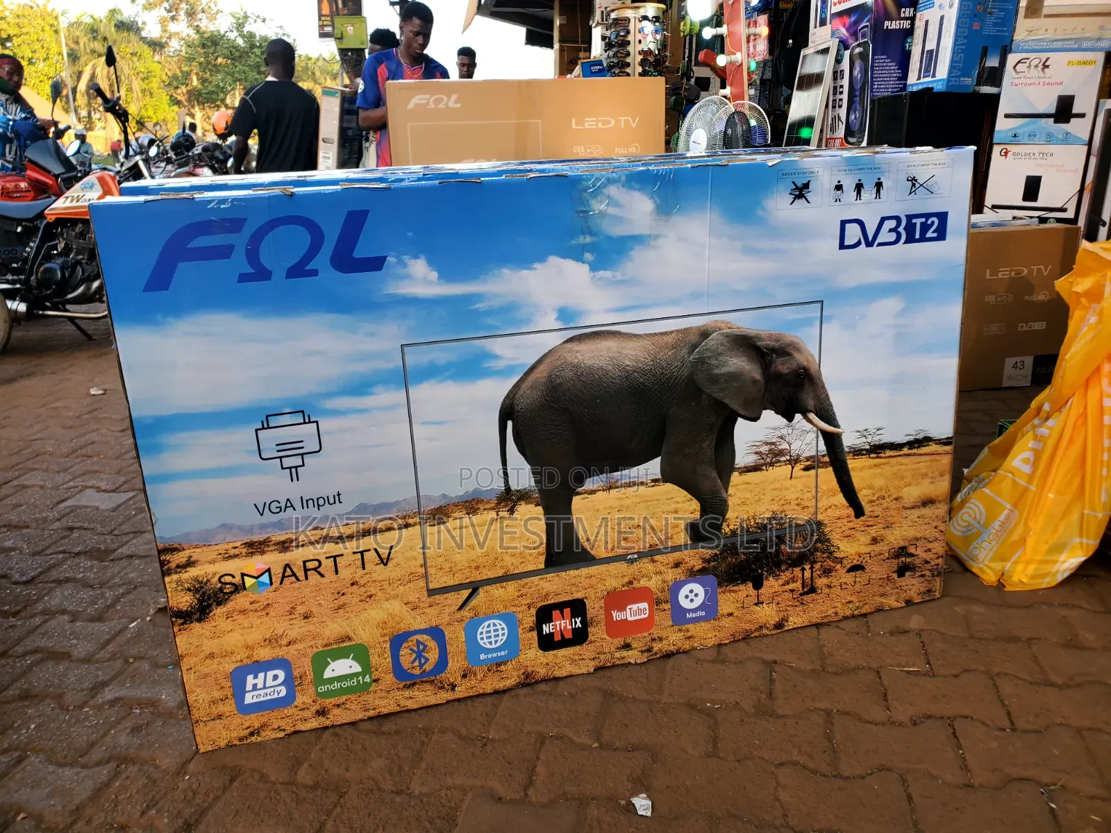 65-Inch FOL Smart Android TV VGA