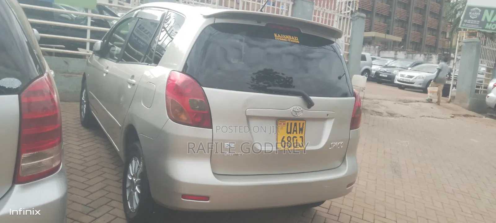 Toyota Corolla Spacio 2004 Gold