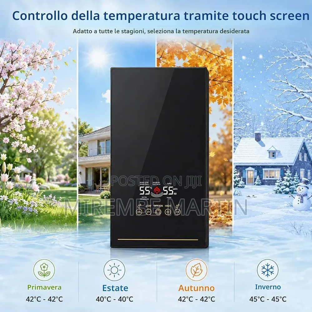 Instant Mini Water Heater 5500 W Electronic Water Heater With LED