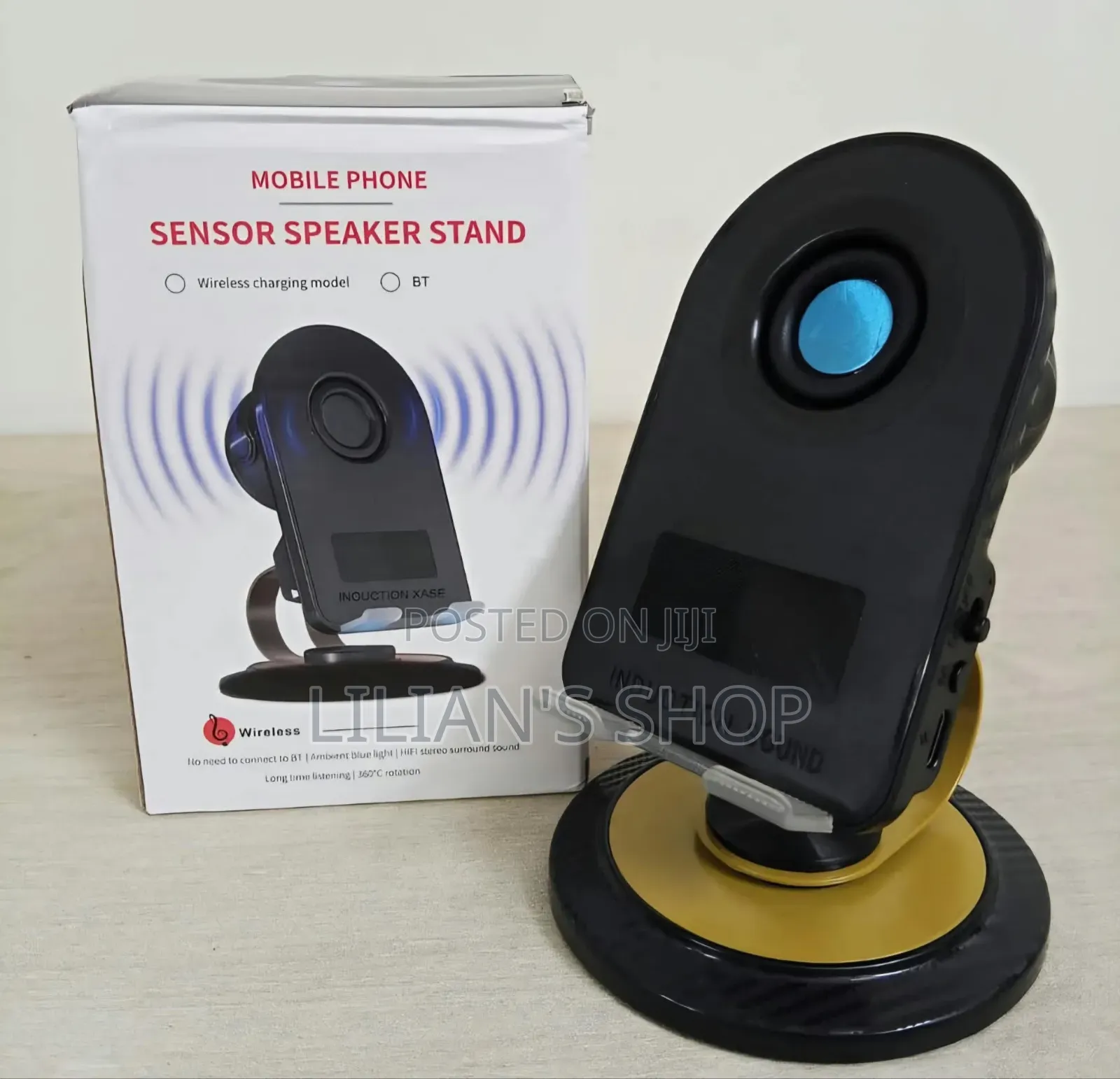 Mobile Phone Sensor Speaker Stand