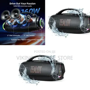 S98 Portable Bluetooth Speaker for High-Power Outdoor and Party Audio