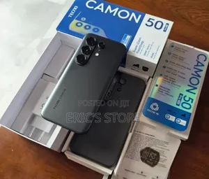 New Tecno Camon 50 Pro 256 GB Black