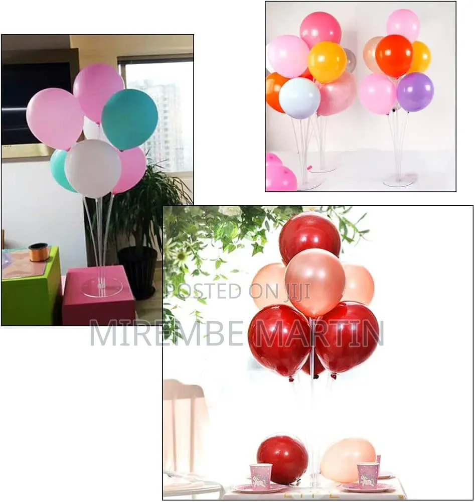 Balloon Stand for Table and Floor Decoration - Perfect for Weddings,