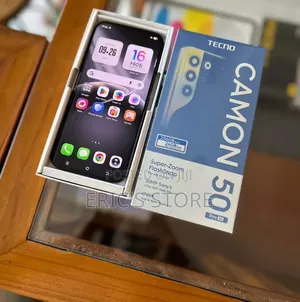 New Tecno Camon 50 Pro 256 GB Black