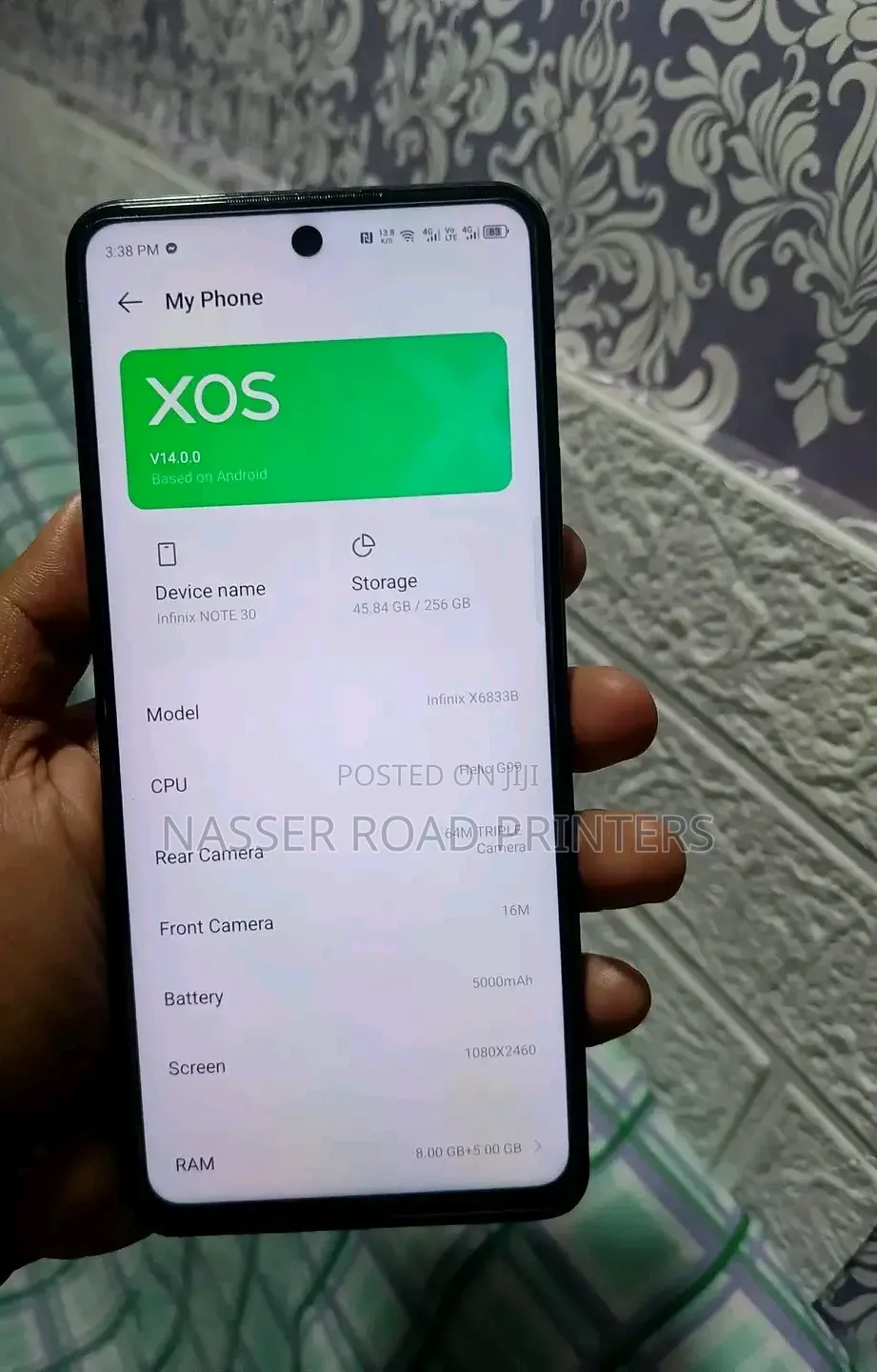 Infinix Note 30 256 GB Bronze