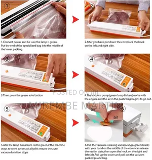 Household Food Vacuum Sealer Packaging Machine Automatic