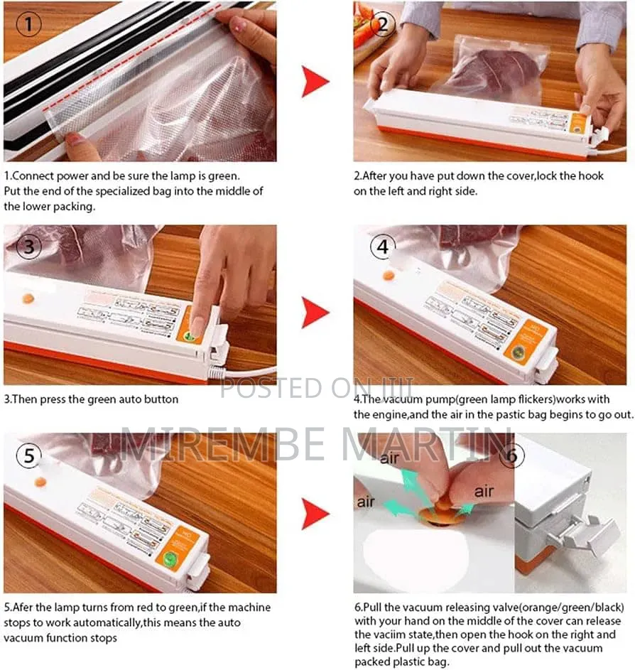Household Food Vacuum Sealer Packaging Machine Automatic