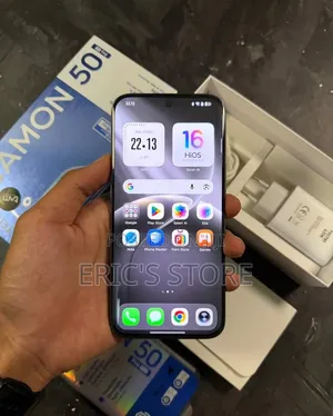 New Tecno Camon 50 Pro 256 GB Silver