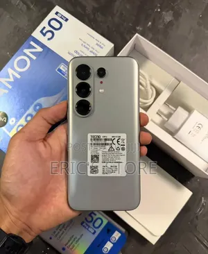 New Tecno Camon 50 Pro 256 GB Silver