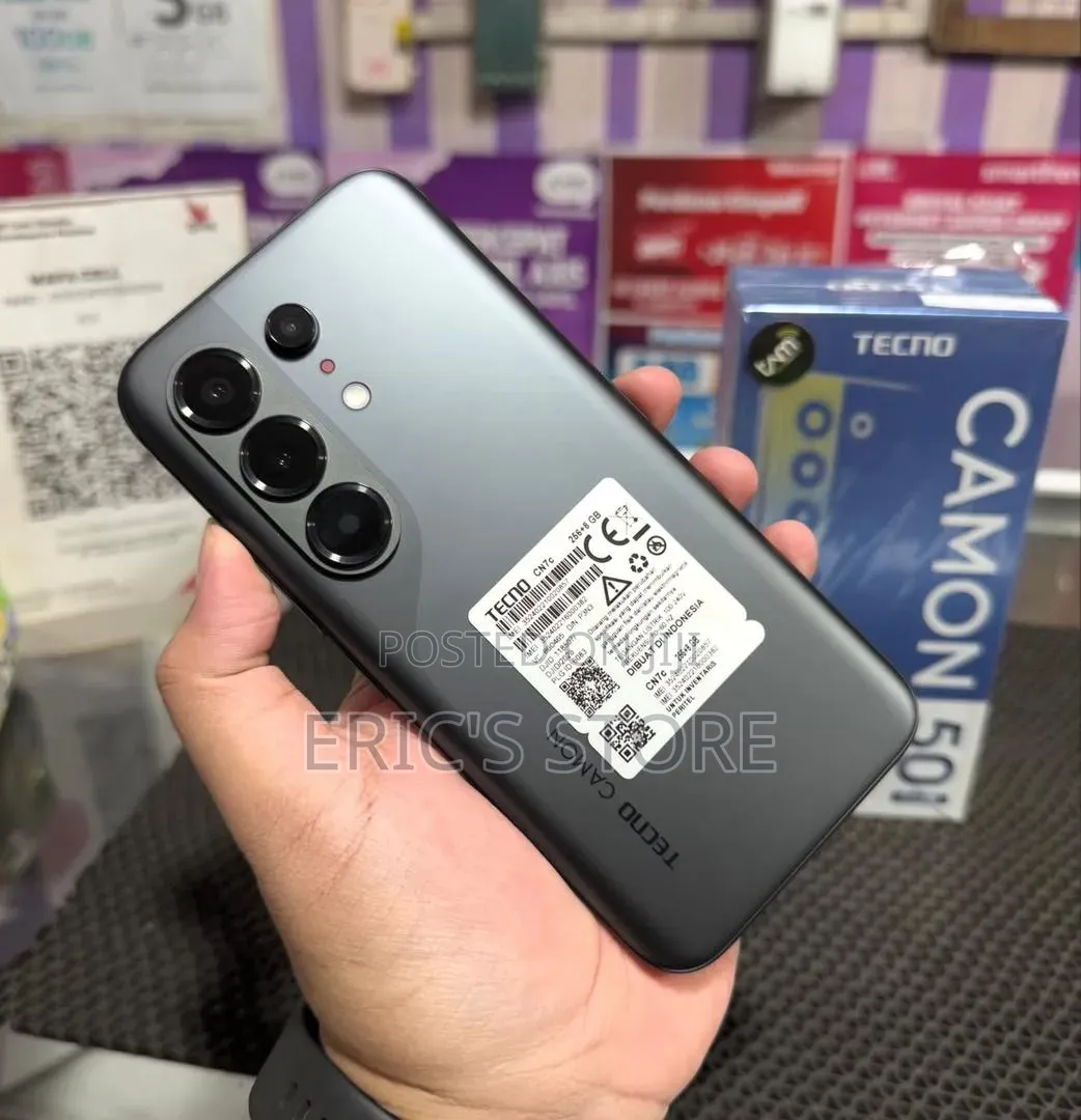 New Tecno Camon 50 Pro 256 GB Black