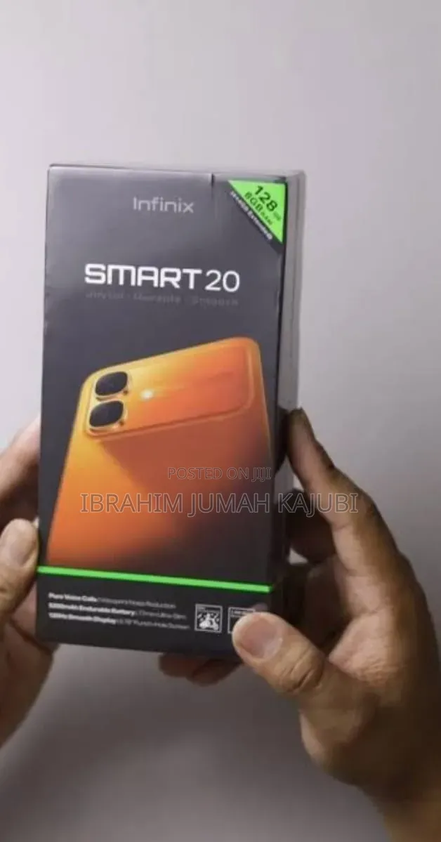 New Infinix Smart 20 128 GB Black