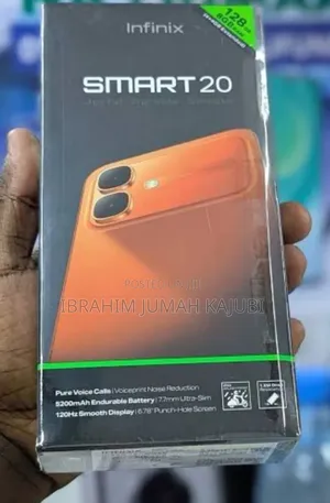 New Infinix Smart 20 128 GB White
