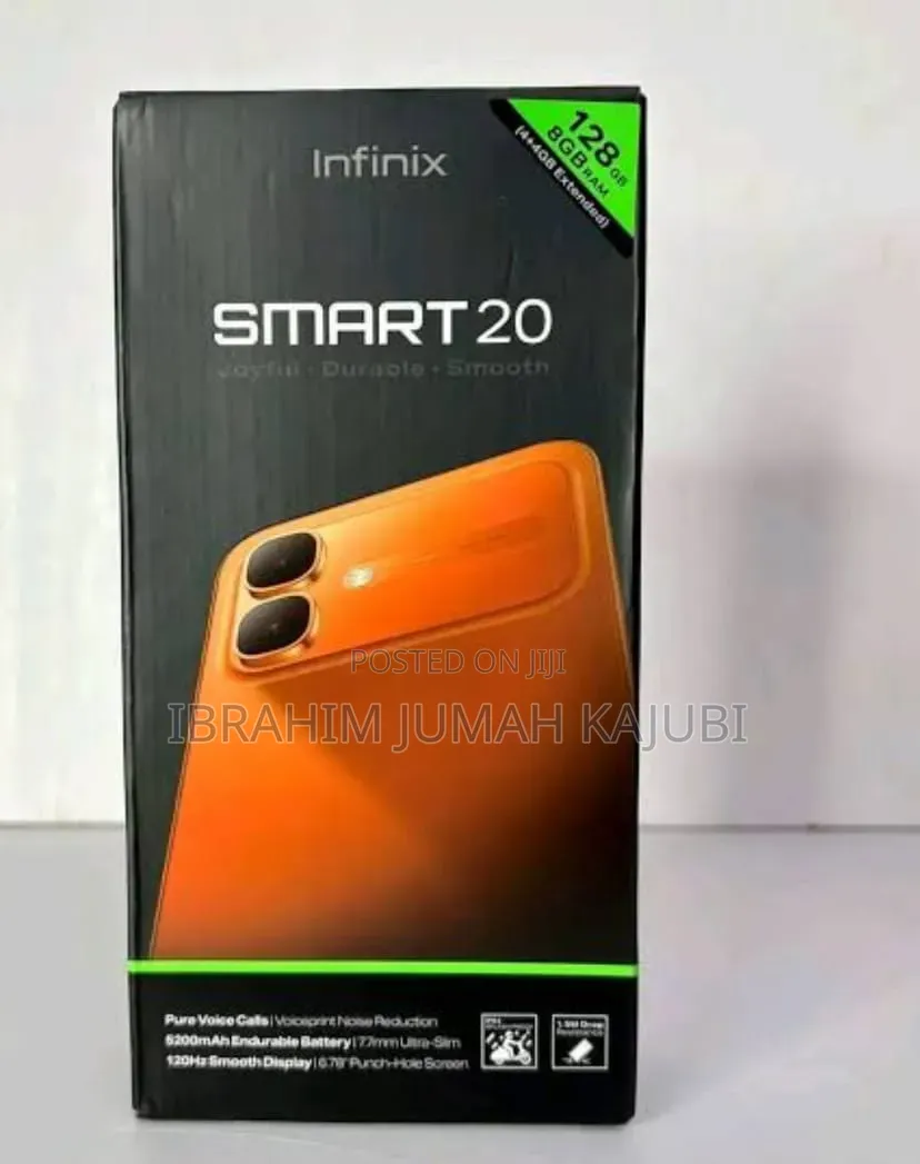 New Infinix Smart 20 128 GB White