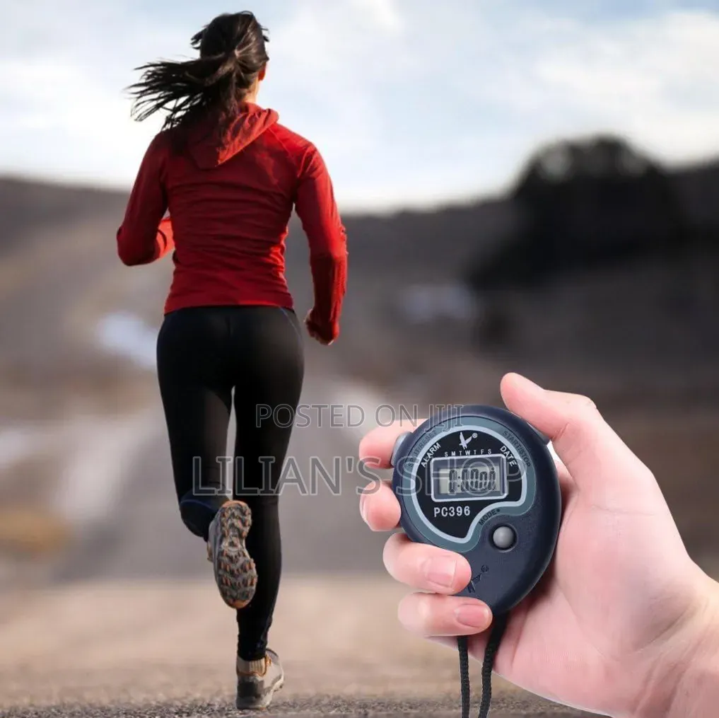 2in 1 PC396 Digital Sports Stopwatch Timer With a Whistle