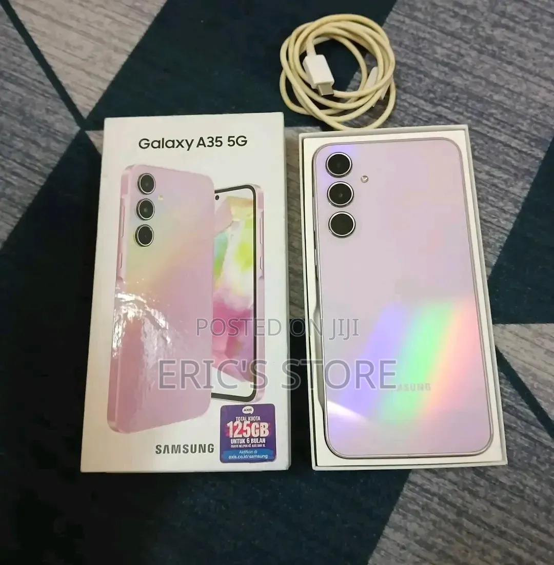 New Samsung Galaxy A35 256 GB Pink