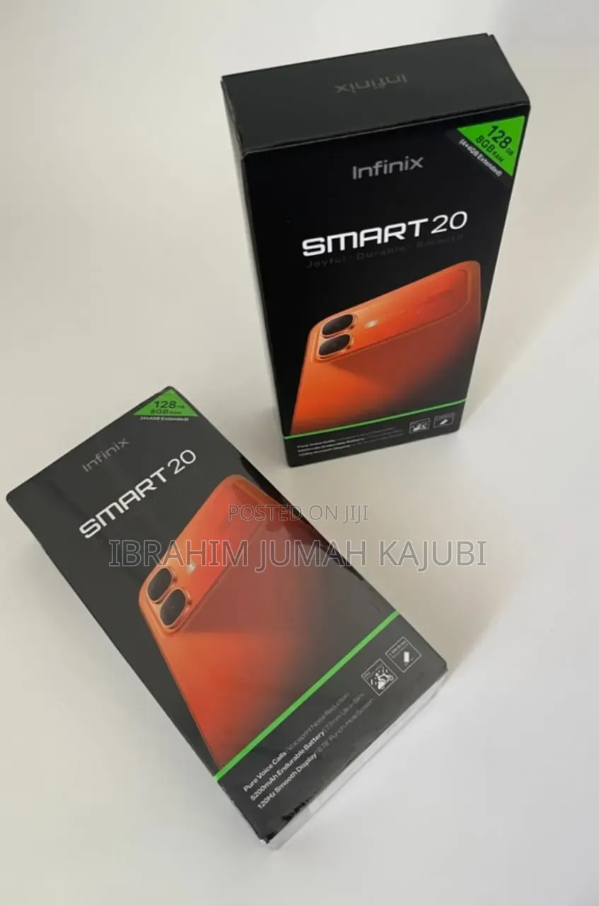 New Infinix Smart 20 128 GB Silver