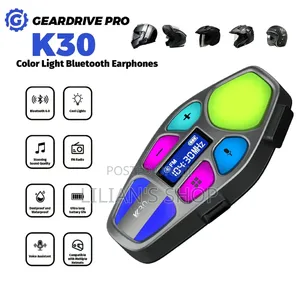 K30 Motorcycle Helmet Headset With FM Radio