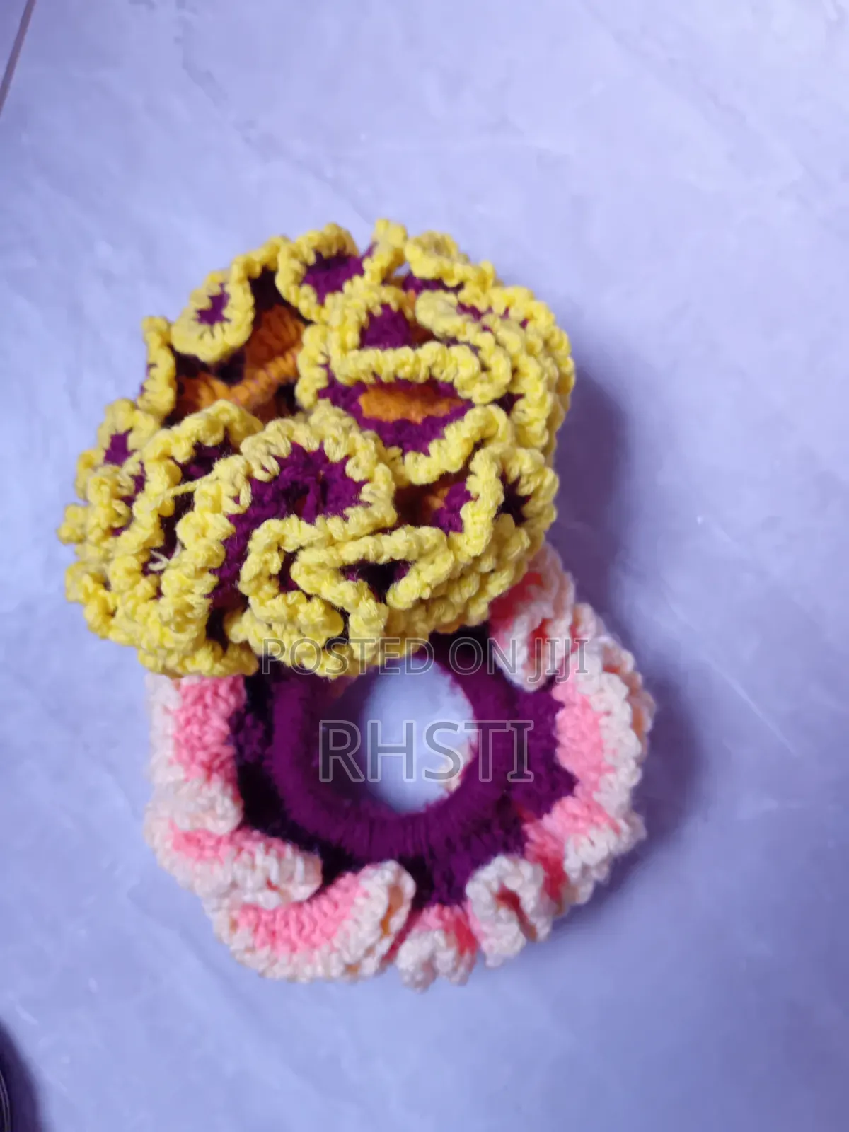 Crochet Homemade Scrunchies - 3 for 12 Makindye