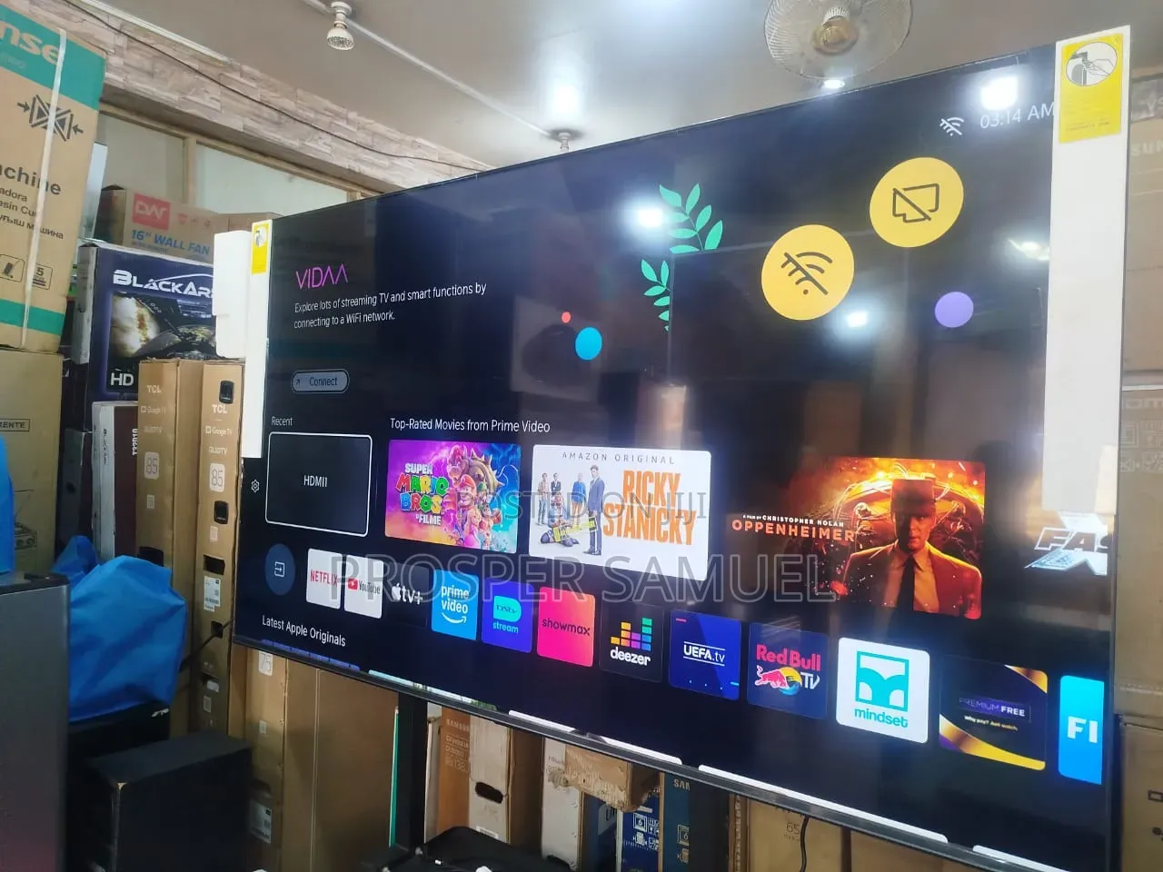 Hisense 75 Inches Frameless Uhd4k Qled TV