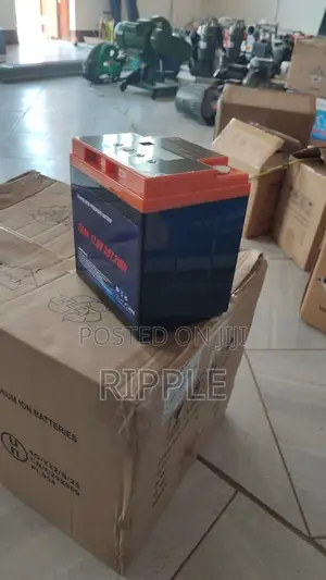 24Ah 12V LiFePO4 Solar Battery 307Wh With USB & Display