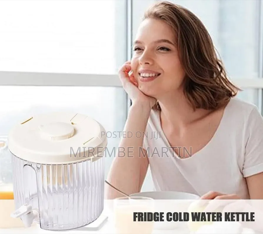 4L Large Capacity Plastic Beverage Dispenser, Drink Dispenser