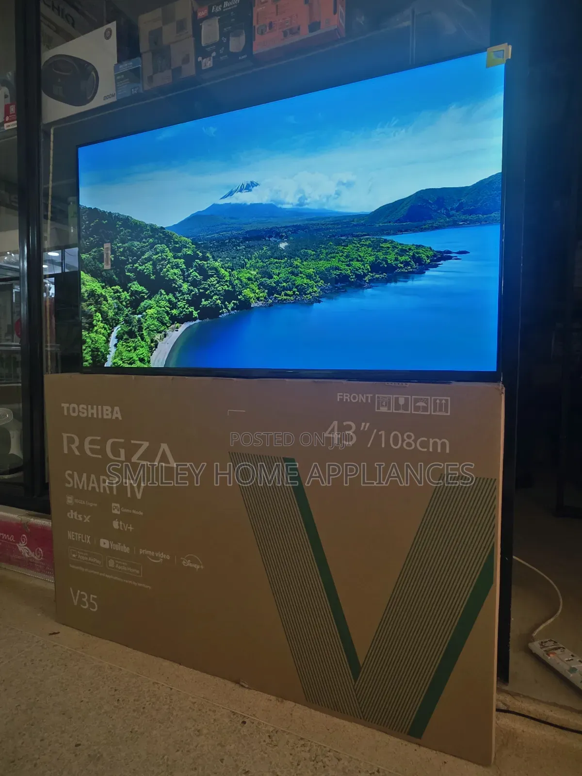 Toshiba 43inches Vidaa 1080p Smart TV With Dolby Atmos @ Discount