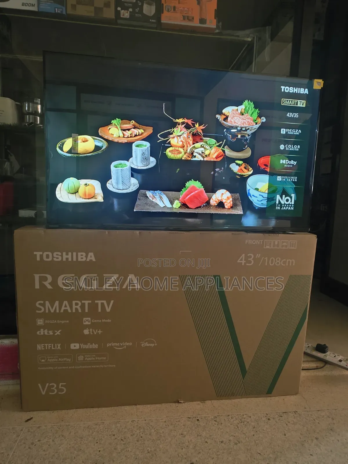 Toshiba 43inches Vidaa 1080p Smart TV With Dolby Atmos @ Discount