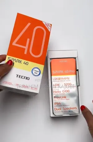 New Tecno Spark 40 Pro 256 GB Gray