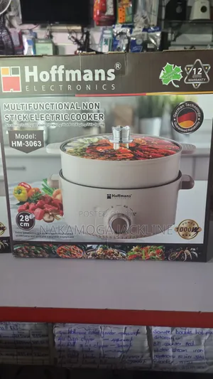 Hoffmans Non Stick Electric Cooker HM-3063