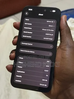 Apple iPhone 14 Pro Max 256 GB Black