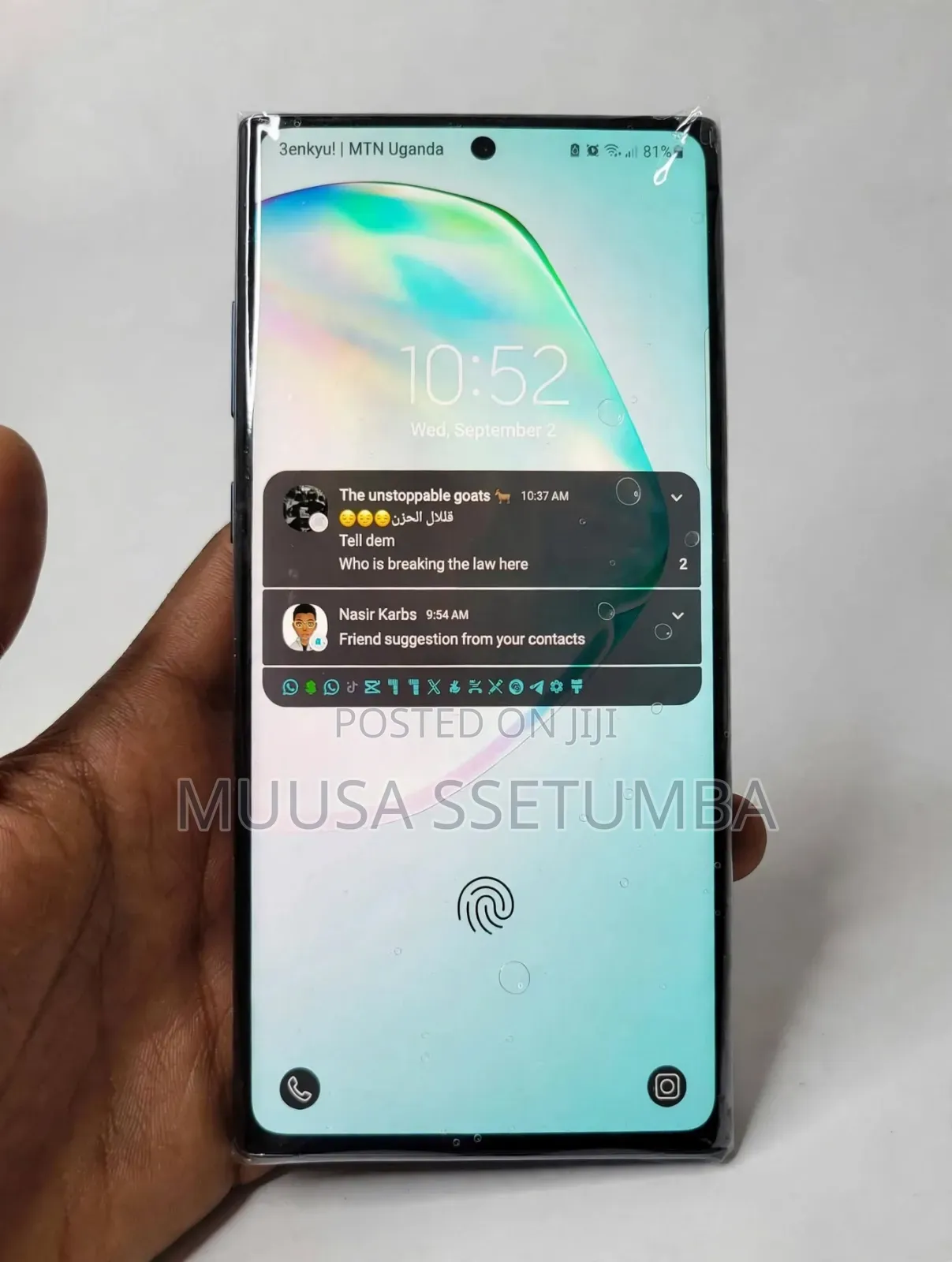 Samsung Galaxy Note 10 Plus 5G 256 GB Black