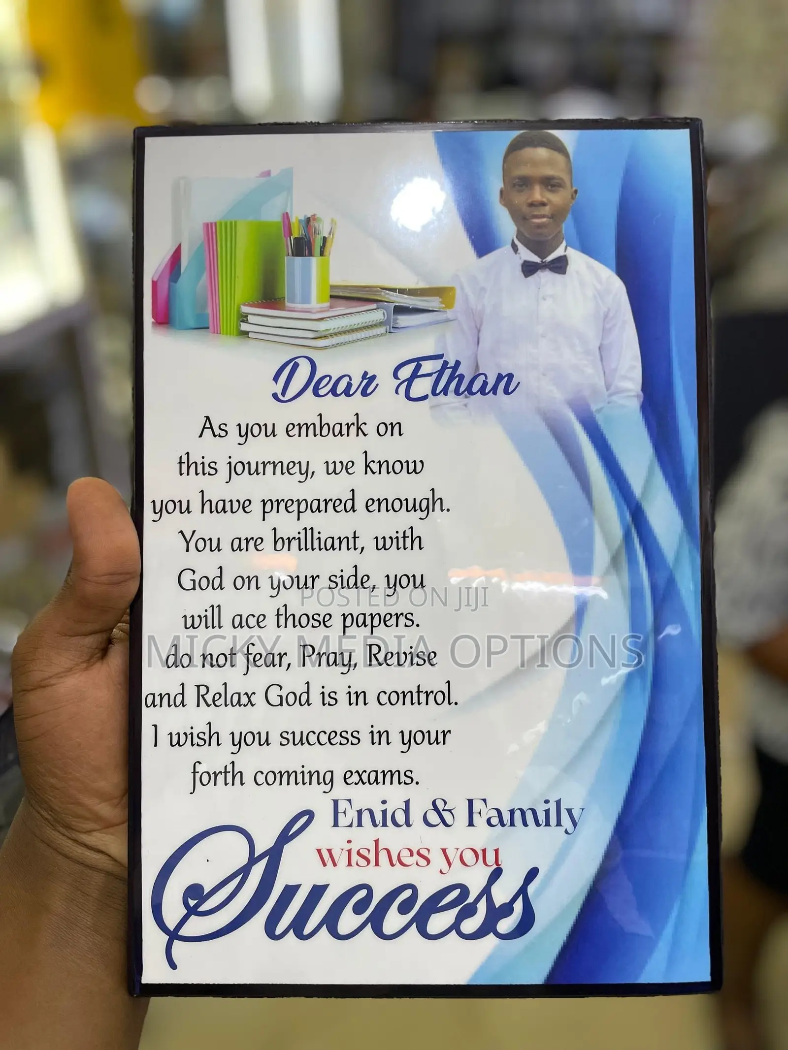 Customizable Success Card Gifts