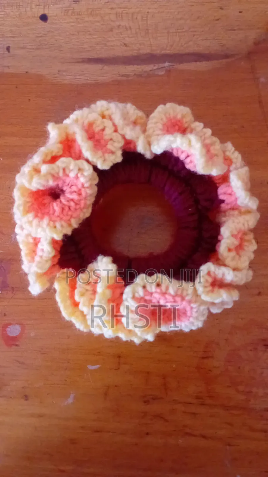 Crochet Homemade Scrunchies - 3 for 12 Makindye