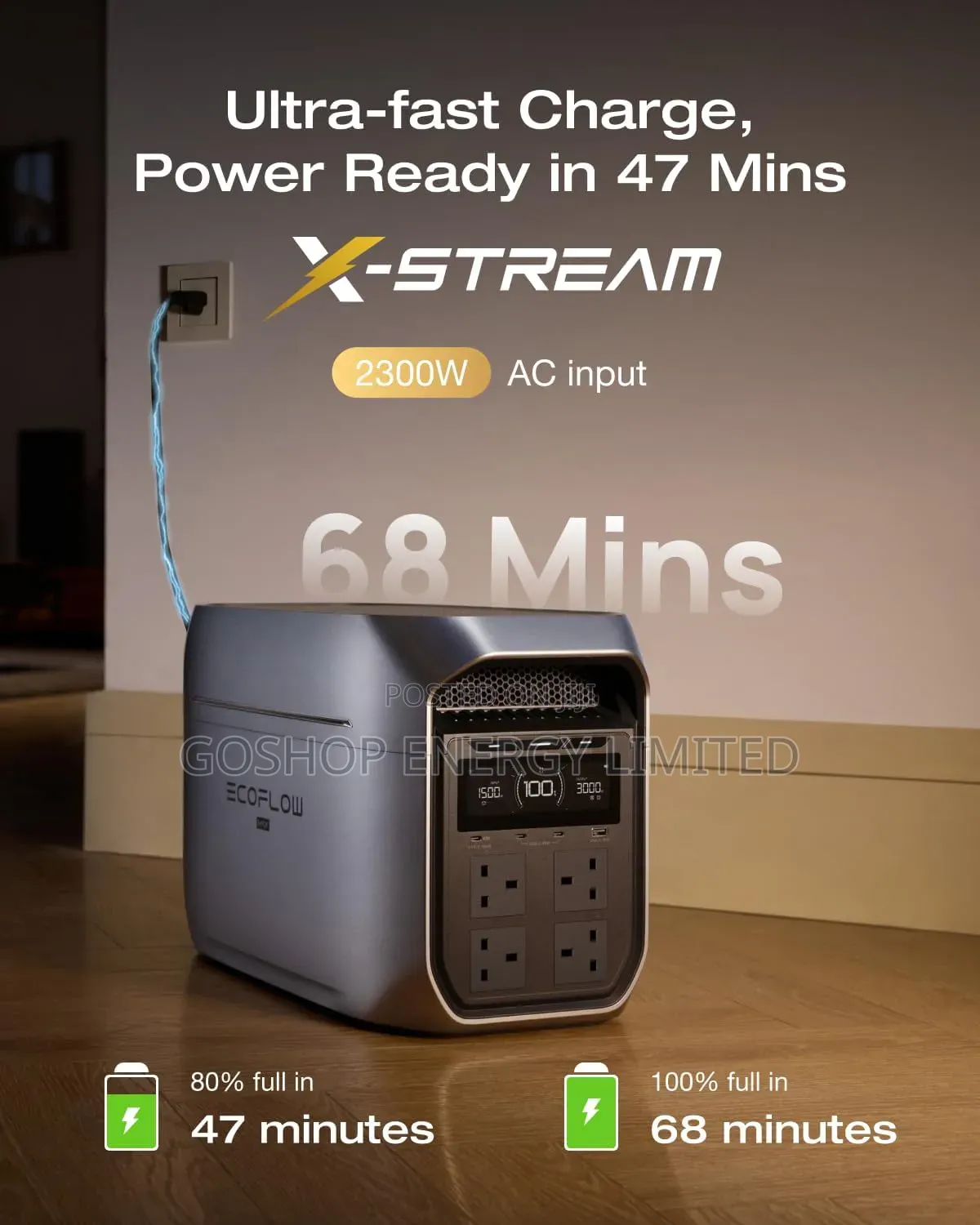 Ecoflow Delta 3 Max 2048wh