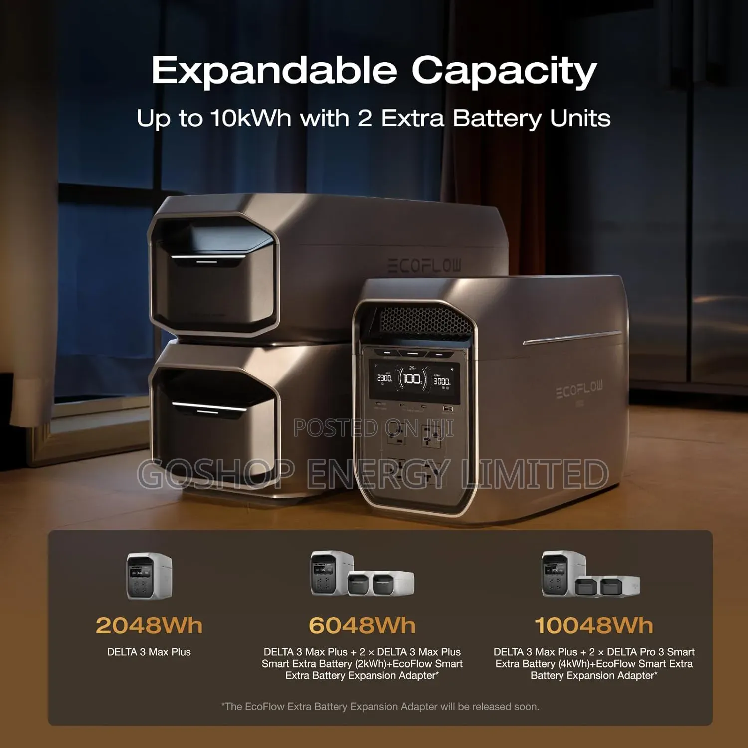 Ecoflow Delta 3 Max 2048wh