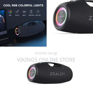 Zealot S78, a Portable Wireless Bluetooth Speaker With Heavy Bass