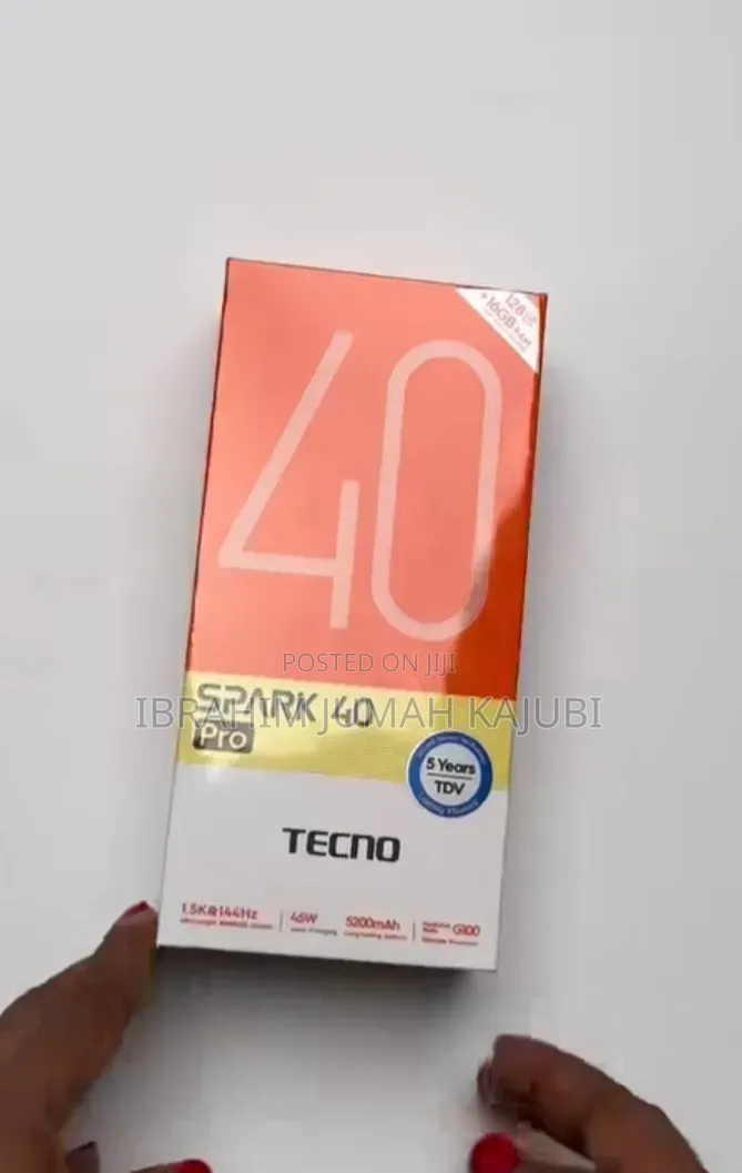New Tecno Spark 40 Pro 256 GB Gray