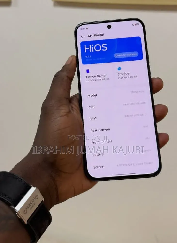 New Tecno Spark 40 Pro 128 GB Silver
