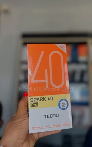 New Tecno Spark 40 Pro 128 GB Silver