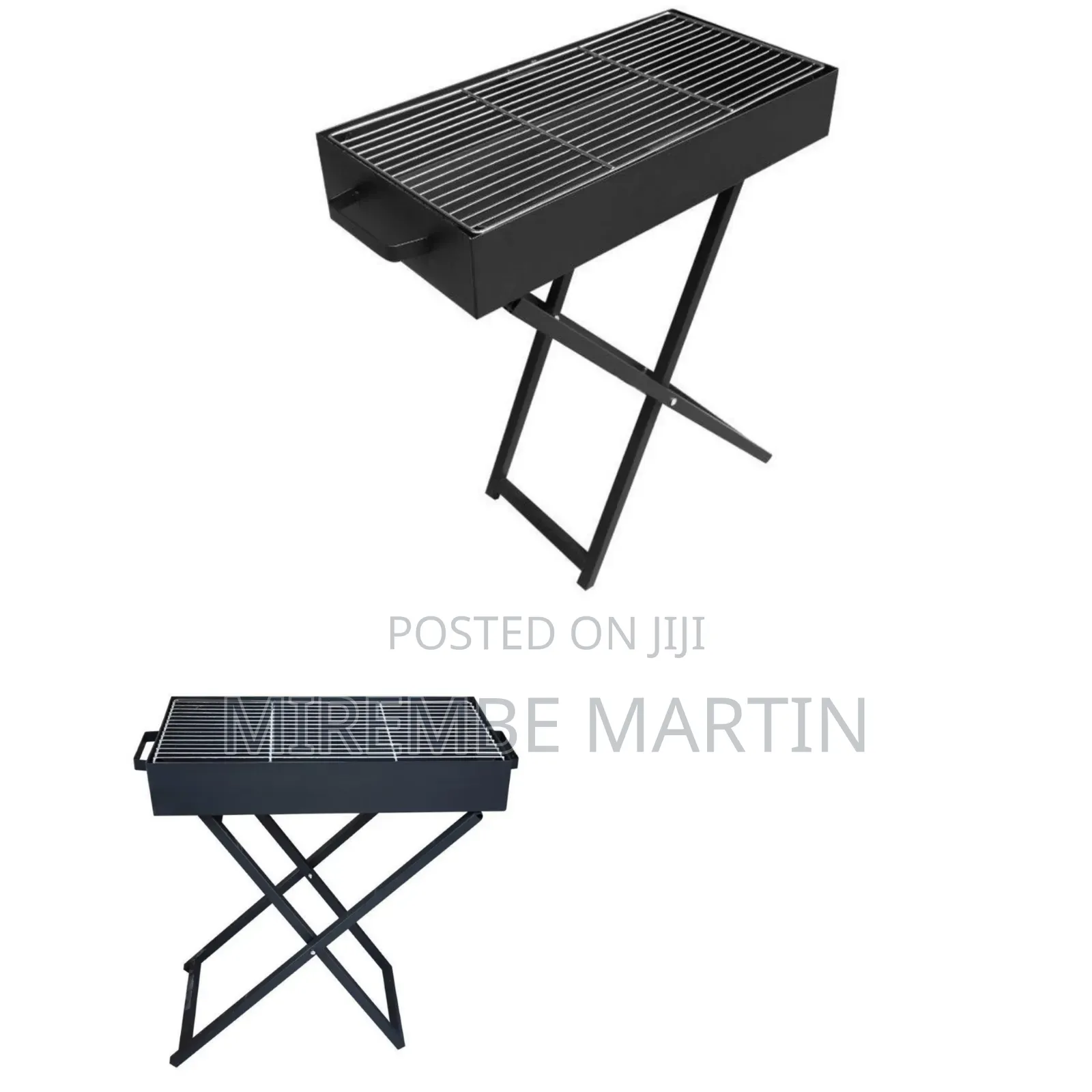 Medium Outdoor Charcoal BBQ With Grill 30*60 Cm.