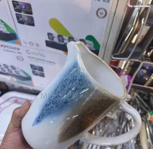 Milk Ceramic Jar