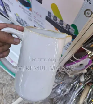 Milk Ceramic Jar