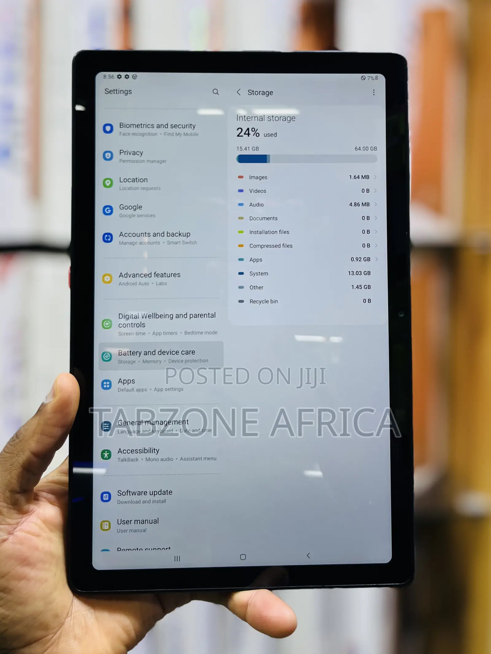 Samsung Galaxy Tab A7 10.4 (2020) 64 GB Gray